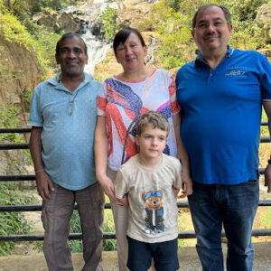 Alexander, Marina and our grandson Mark
